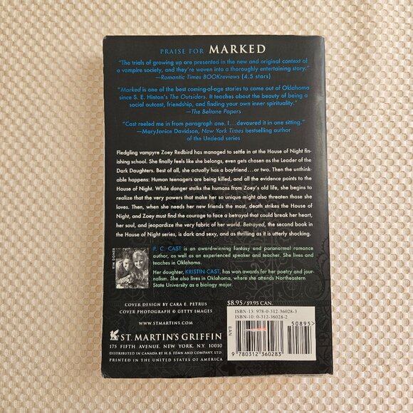 4/$25 P. C. Cast + Kristin Cast - Betrayed - Paperback - Picture 9 of 9